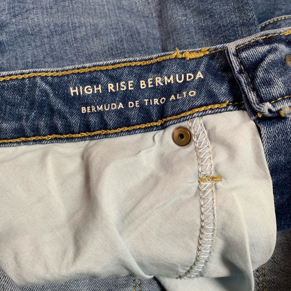 Universal Thread High-Rise Bermuda Jean Shorts - Picture 7 of 8